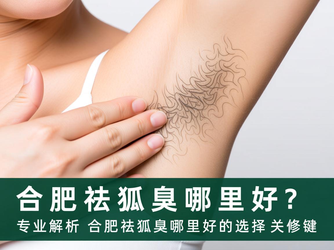 合肥祛狐臭哪里好？专业解析合肥祛狐臭哪里好的选择关键