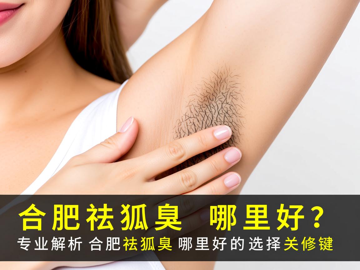 合肥祛狐臭哪里好？专业解析合肥祛狐臭哪里好的选择关键
