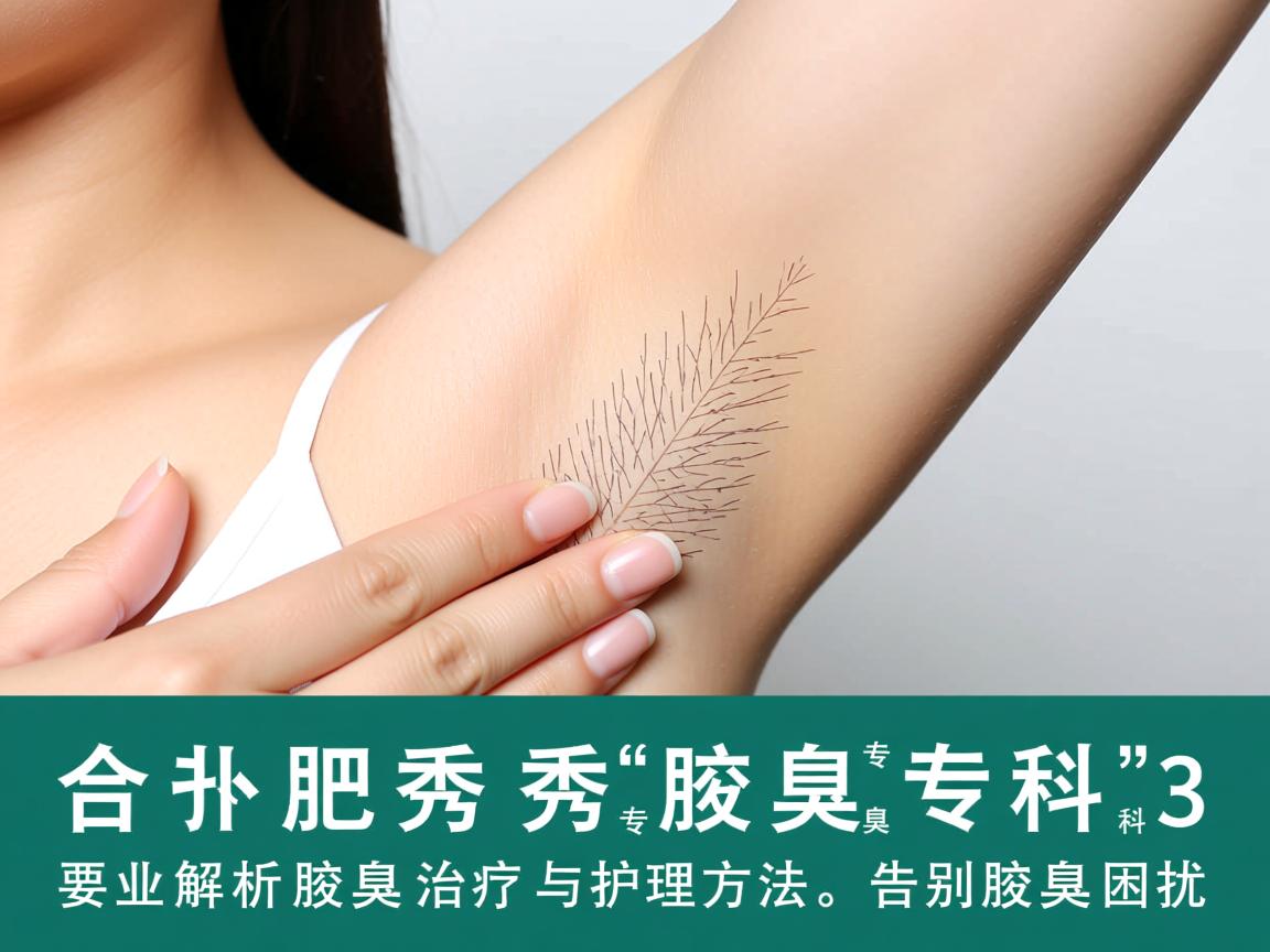 合肥腋秀腋臭专科,专业解析腋臭治疗与护理方法,告别腋臭困扰 合肥腋秀腋臭专科,专业解析腋臭治疗与护理方法,告别腋臭困扰