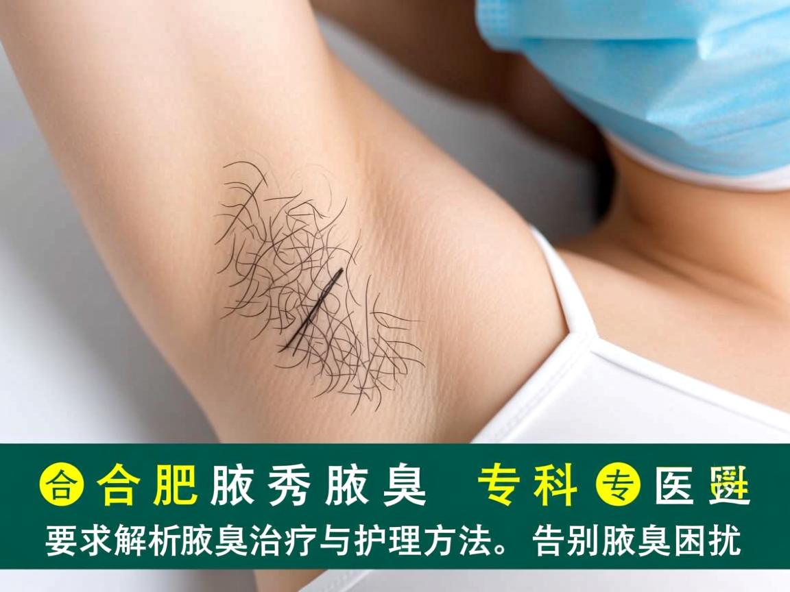 合肥腋秀腋臭专科,专业解析腋臭治疗与护理方法,告别腋臭困扰 合肥腋秀腋臭专科,专业解析腋臭治疗与护理方法,告别腋臭困扰