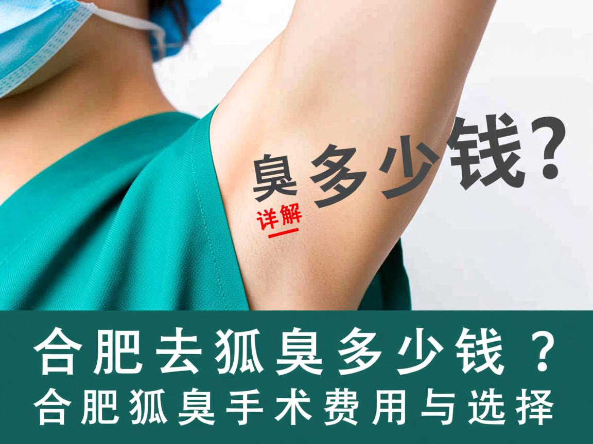 合肥去狐臭多少钱?详解合肥狐臭手术费用与选择 合肥去狐臭多少钱?详解合肥狐臭手术费用与选择