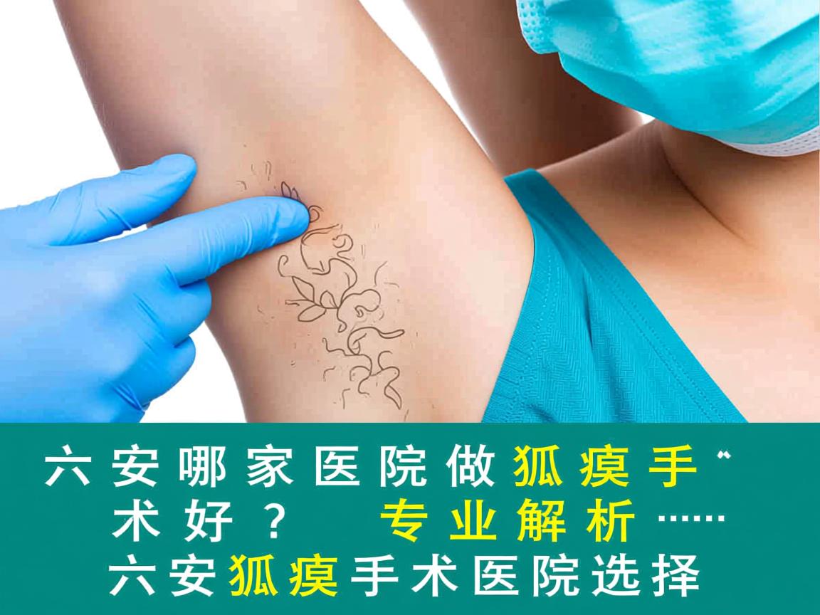 六安哪家医院做狐臭手术好?专业解析六安狐臭手术医院选择 六安哪家医院做狐臭手术好?专业解析六安狐臭手术医院选择