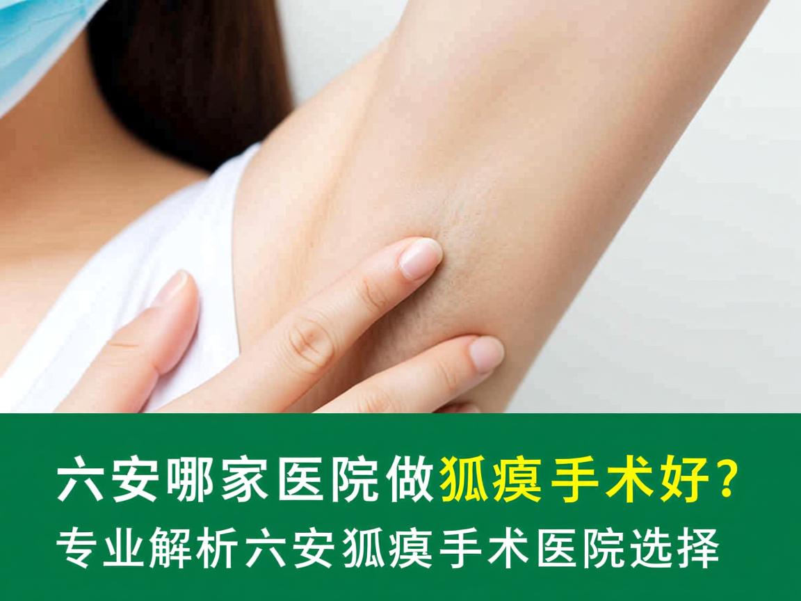 六安哪家医院做狐臭手术好?专业解析六安狐臭手术医院选择 六安哪家医院做狐臭手术好?专业解析六安狐臭手术医院选择