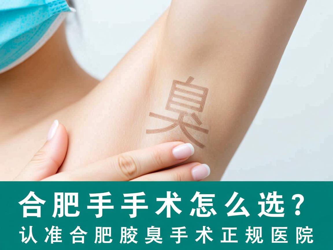 合肥腋臭手术怎么选?认准合肥腋臭手术正规医院 合肥腋臭手术怎么选?认准合肥腋臭手术正规医院