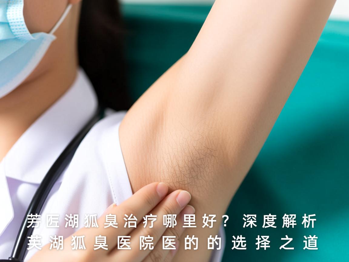 芜湖狐臭治疗哪里好?深度解析芜湖狐臭医院的选择之道 芜湖狐臭治疗哪里好?深度解析芜湖狐臭医院的选择之道