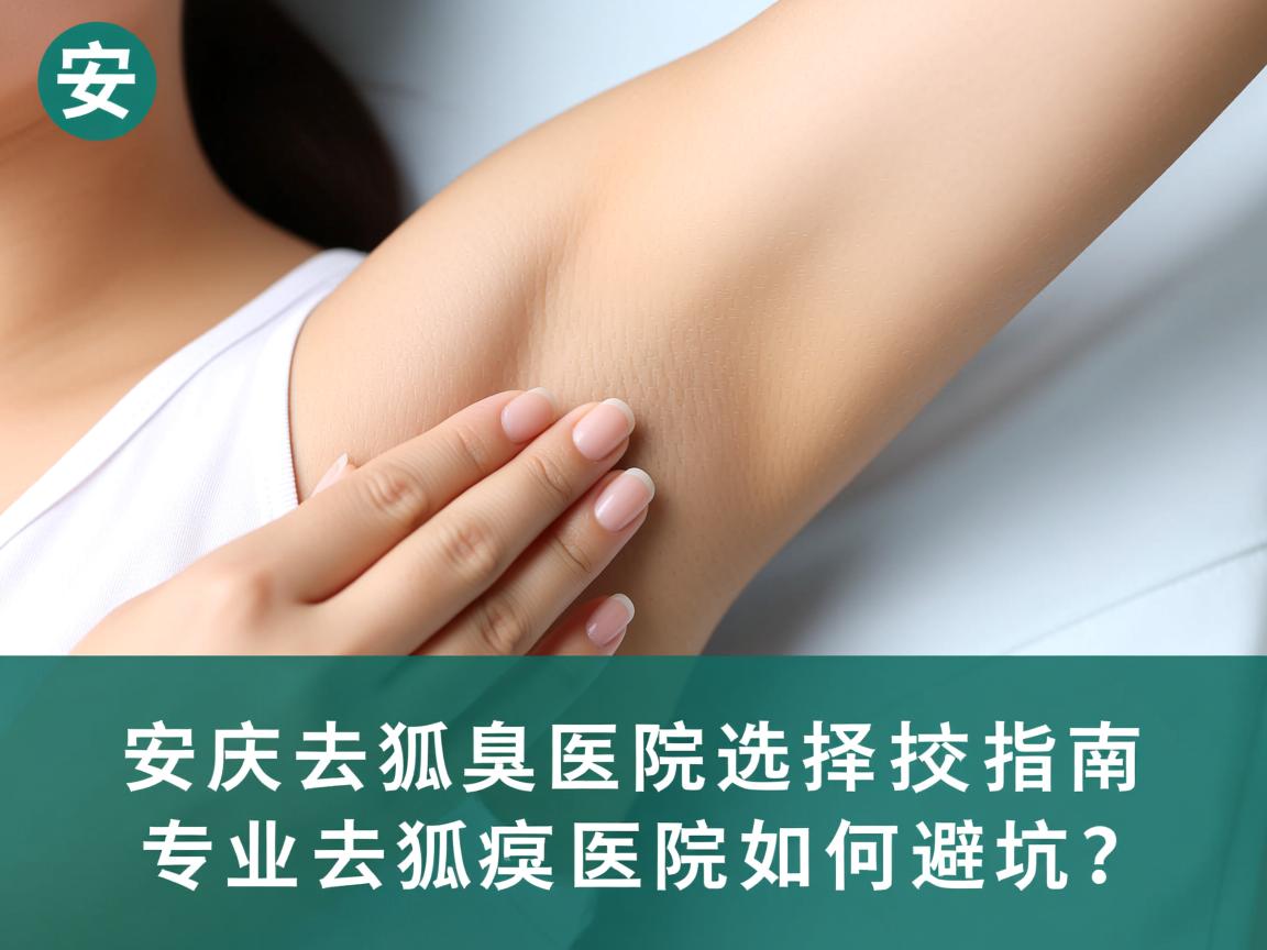 安庆去狐臭医院选择指南，专业去狐臭医院如何避坑？