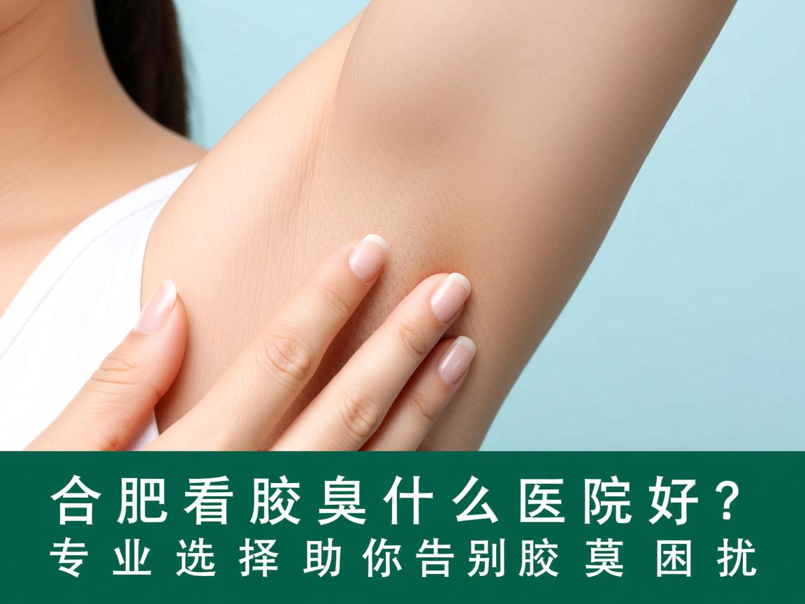 合肥看腋臭什么医院好？专业选择助你告别腋臭困扰