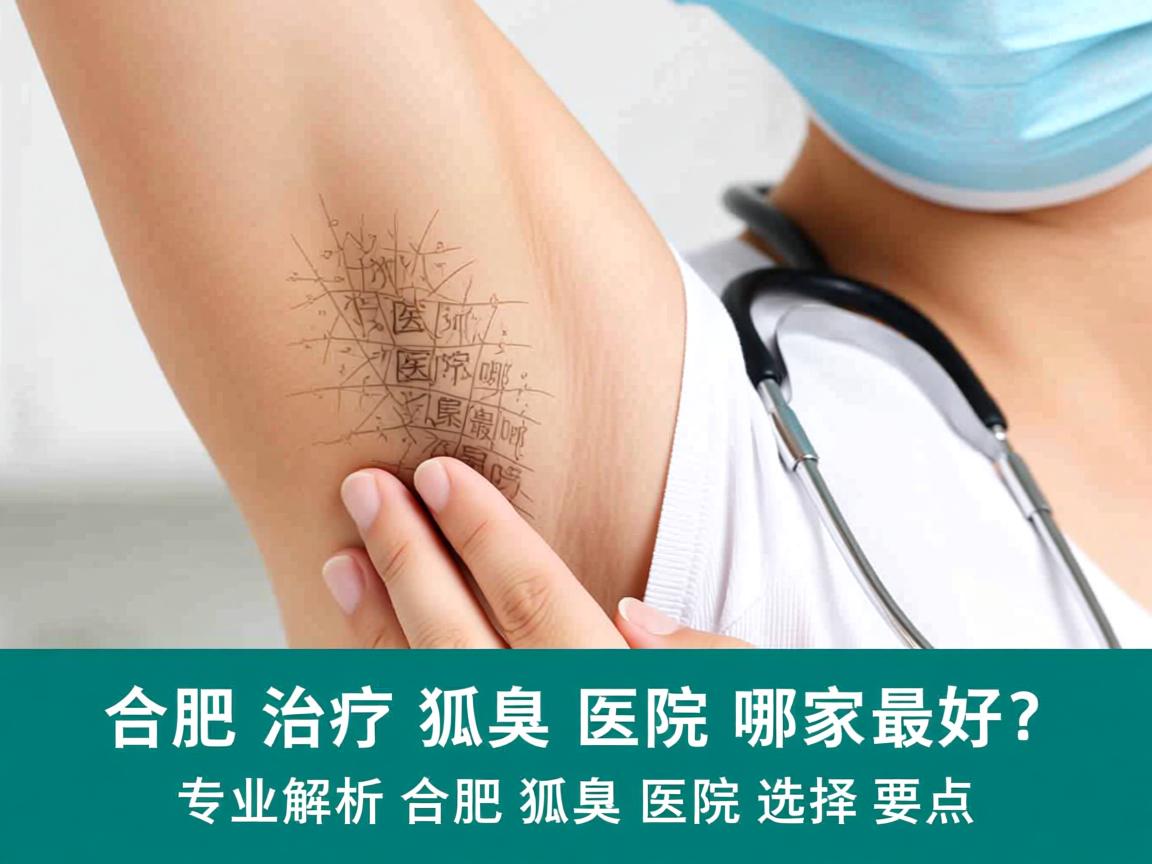 合肥治疗狐臭医院哪家最好？专业解析合肥狐臭医院选择要点