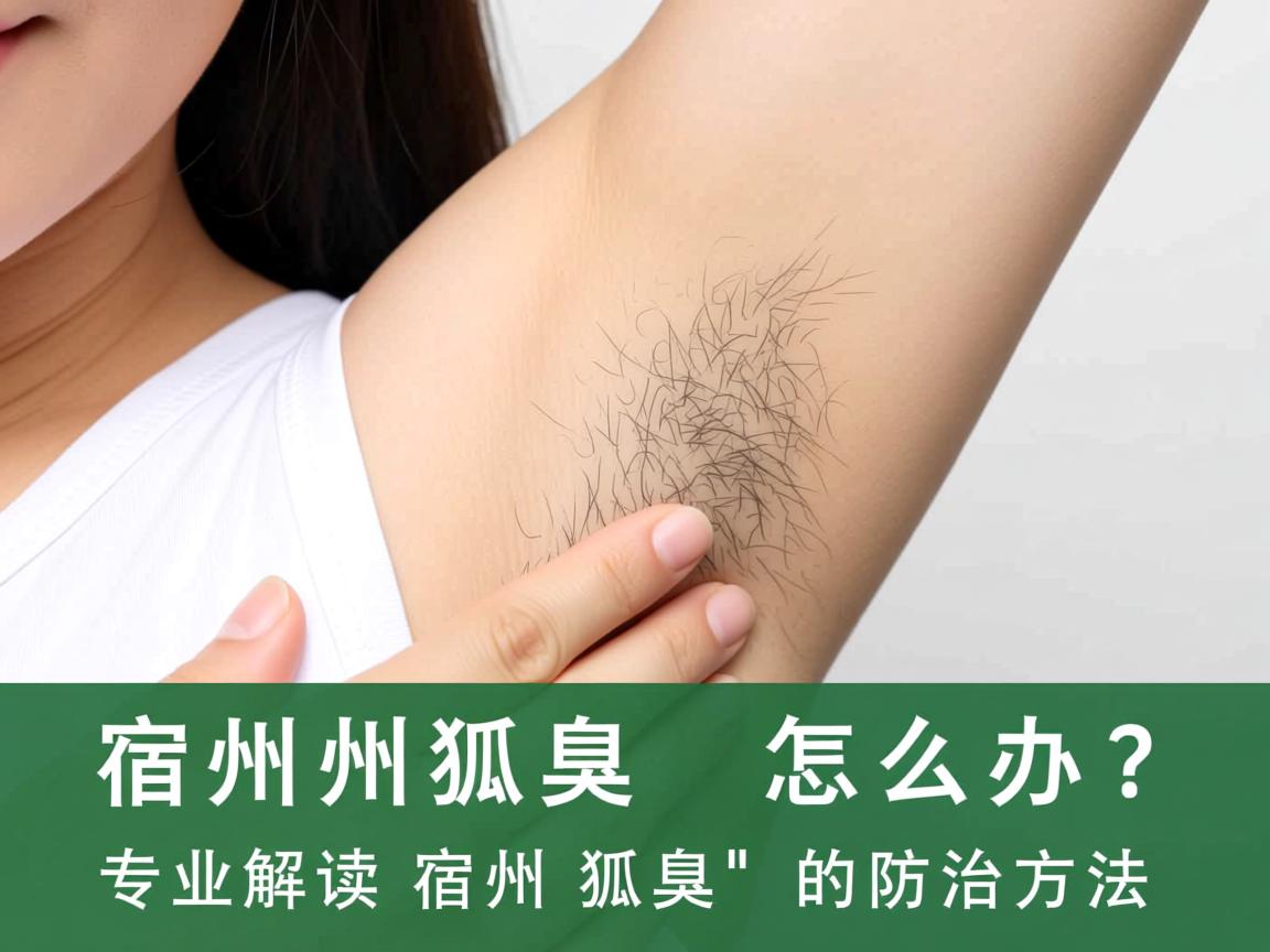 宿州狐臭怎么办？专业解读宿州狐臭的防治方法