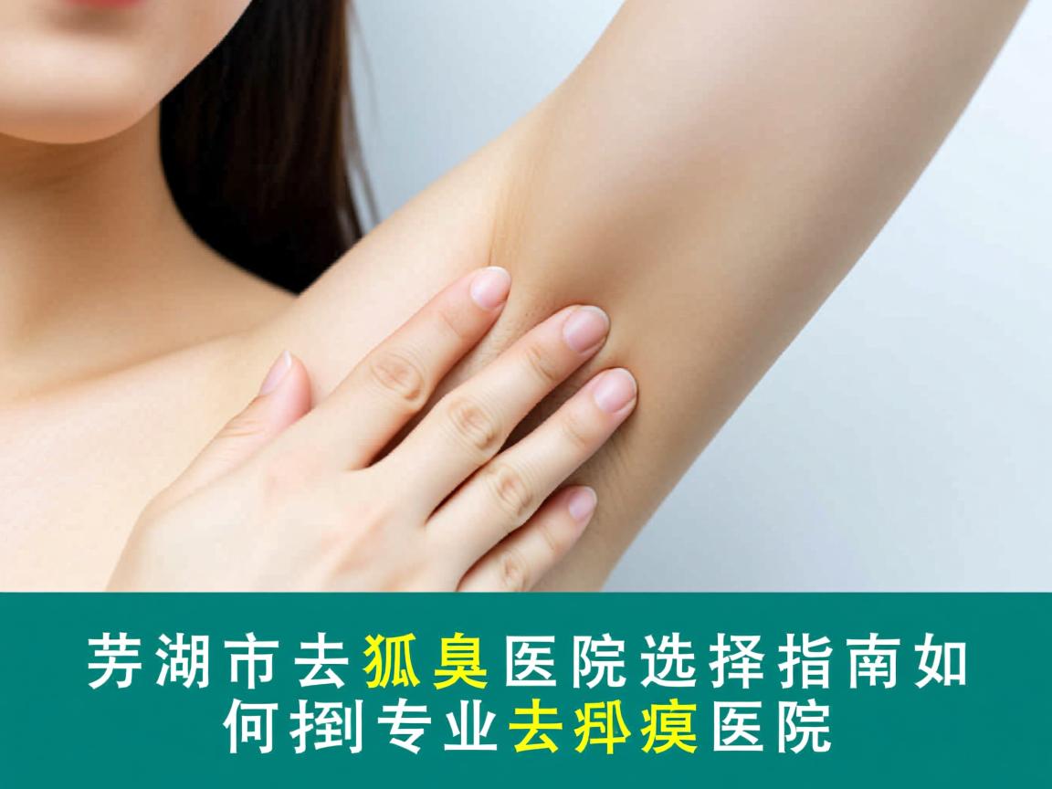 芜湖市去狐臭医院选择指南，如何找到专业去狐臭医院