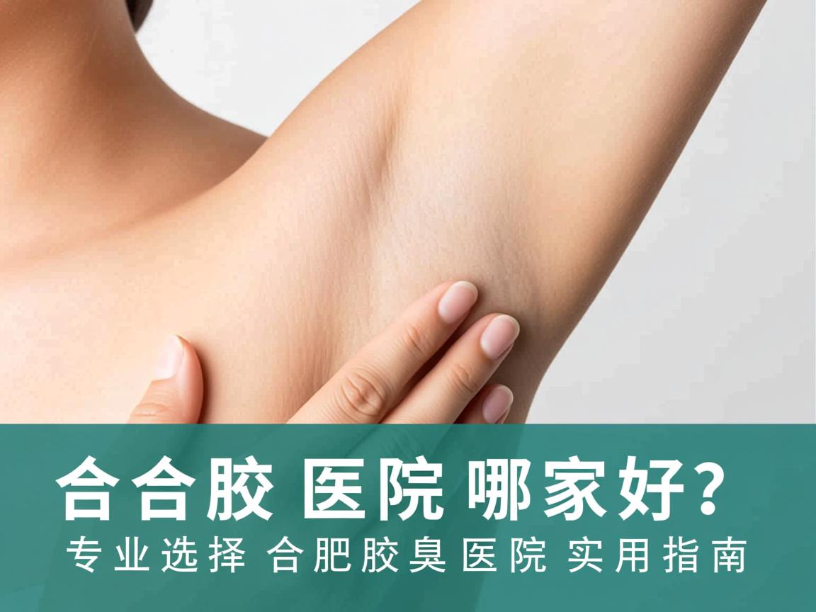 合肥腋臭医院哪家好？专业选择合肥腋臭医院的实用指南