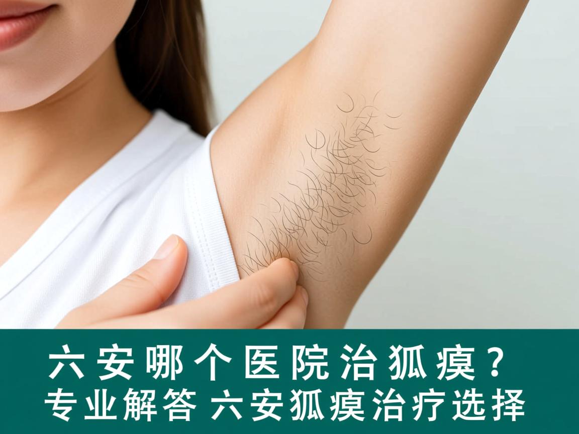 六安哪个医院治狐臭？专业解答六安狐臭治疗选择