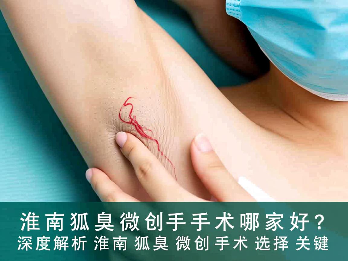 淮南狐臭微创手术哪家好？深度解析淮南狐臭微创手术选择关键