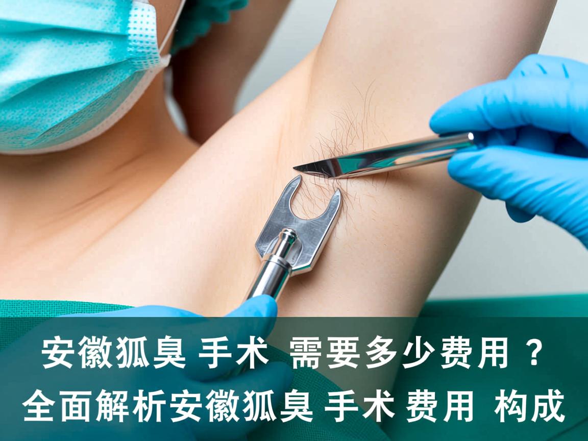 安徽狐臭手术需要多少费用？全面解析安徽狐臭手术费用构成