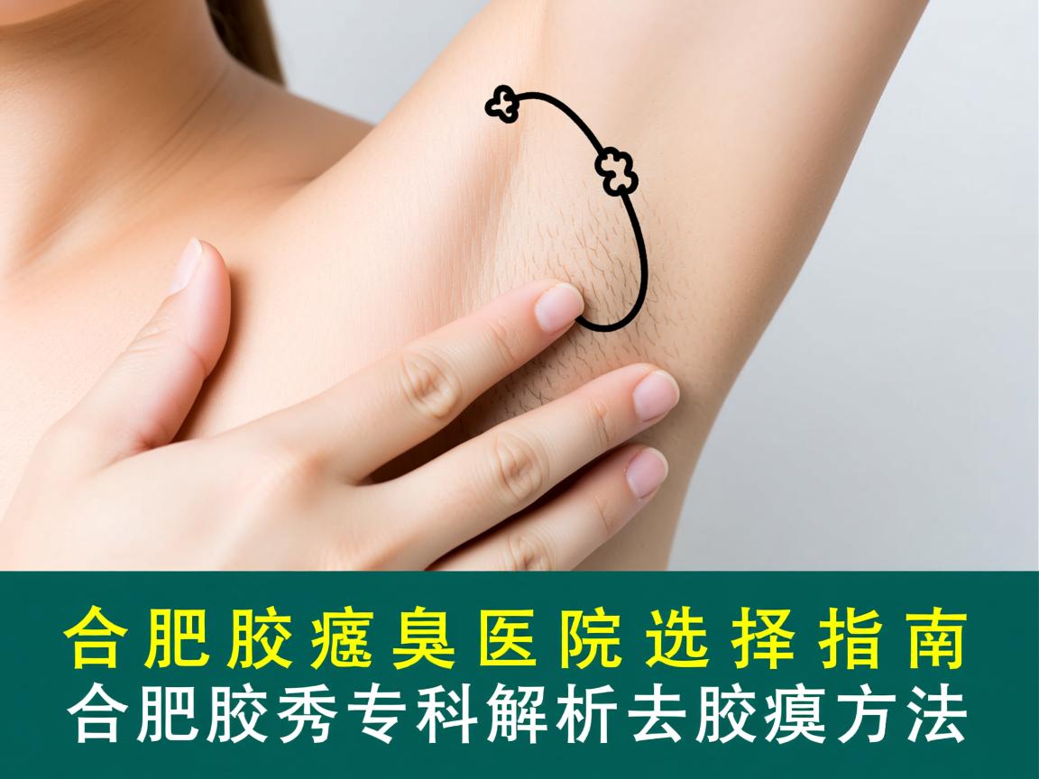 合肥腋臭医院选择指南，合肥腋秀专科解析去腋臭方法