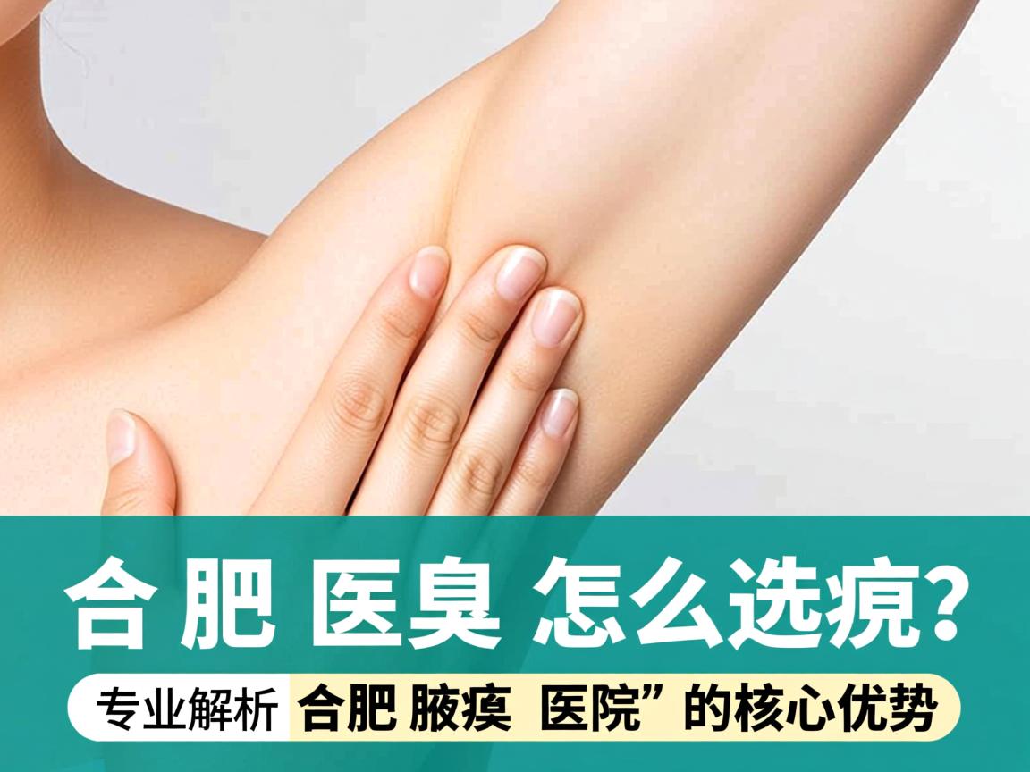 合肥腋臭医院怎么选?专业解析合肥腋臭医院的核心优势 合肥腋臭医院怎么选?专业解析合肥腋臭医院的核心优势