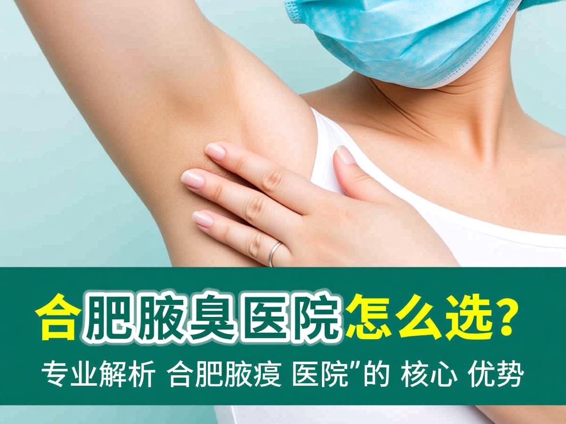 合肥腋臭医院怎么选?专业解析合肥腋臭医院的核心优势 合肥腋臭医院怎么选?专业解析合肥腋臭医院的核心优势