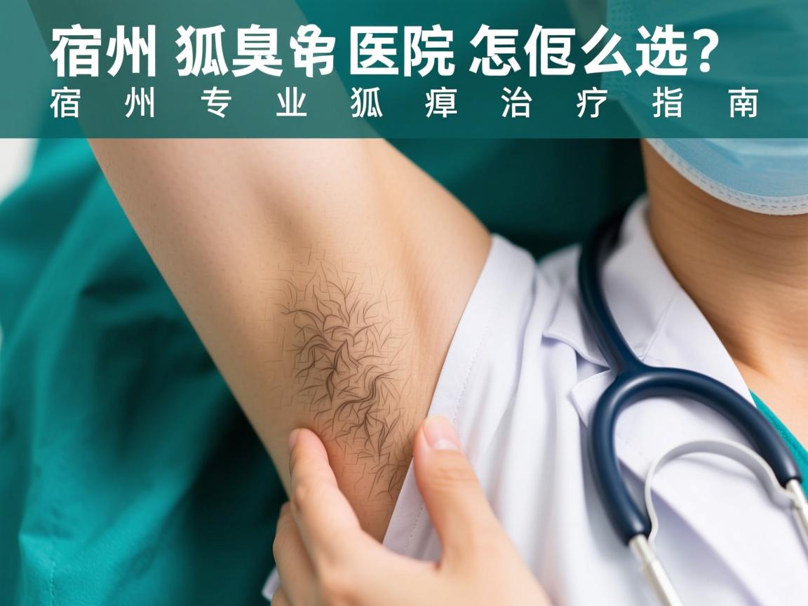 宿州狐臭医院怎么选？宿州专业狐臭治疗指南