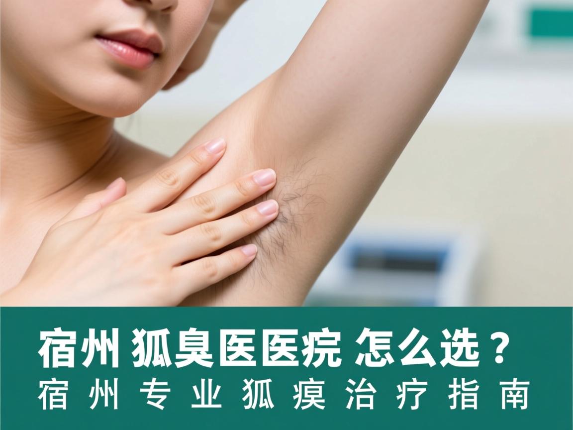 宿州狐臭医院怎么选？宿州专业狐臭治疗指南