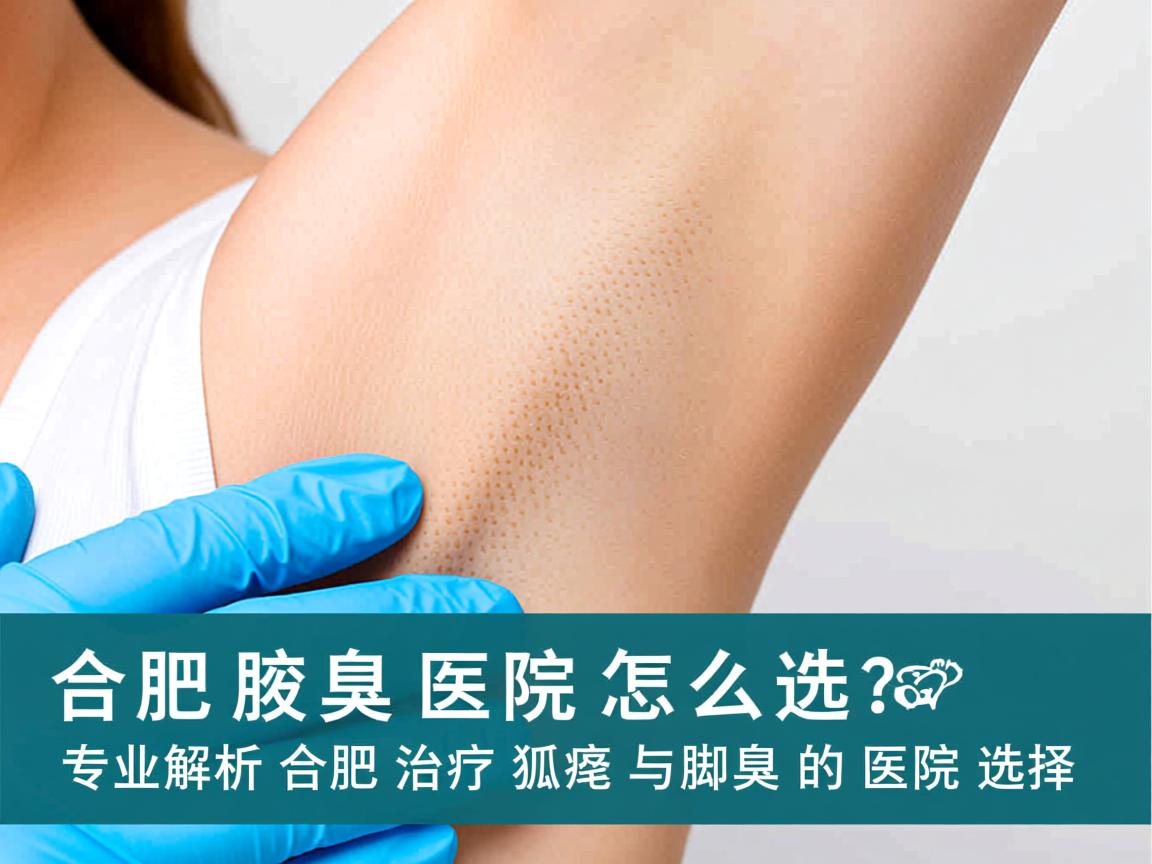 合肥腋臭医院怎么选?专业解析合肥治疗狐臭与脚臭的医院选择 合肥腋臭医院怎么选?专业解析合肥治疗狐臭与脚臭的医院选择