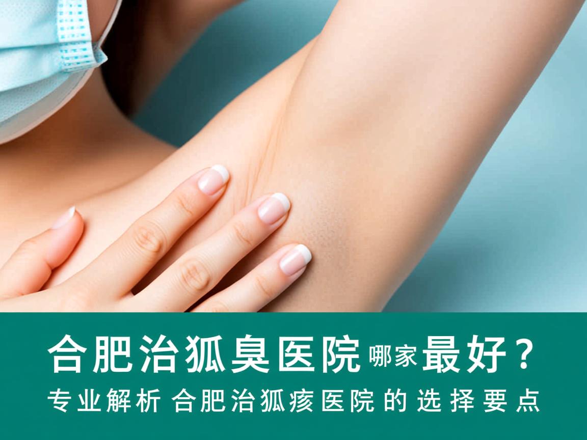 合肥治狐臭医院哪家最好？专业解析合肥治狐臭医院的选择要点