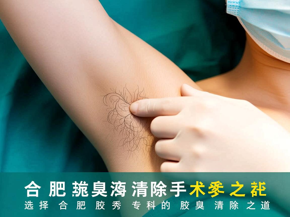 合肥腋臭清除手术，选择合肥腋秀专科的腋臭清除之道