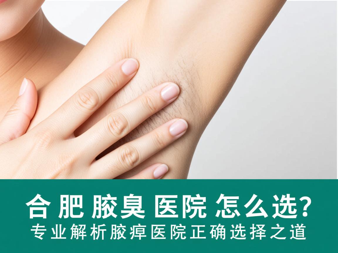 合肥腋臭医院怎么选?专业解析腋臭医院的正确选择之道 合肥腋臭医院怎么选?专业解析腋臭医院的正确选择之道