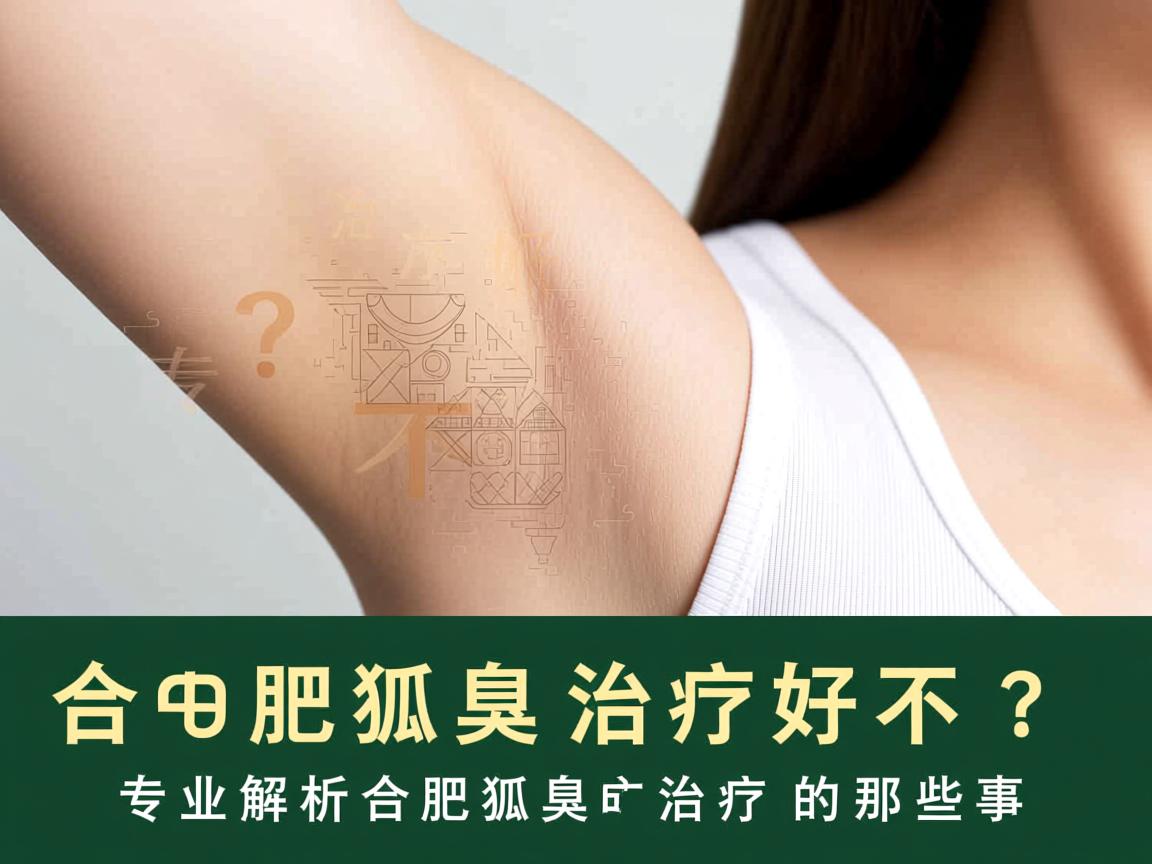 合肥狐臭治疗好不？专业解析合肥狐臭治疗的那些事
