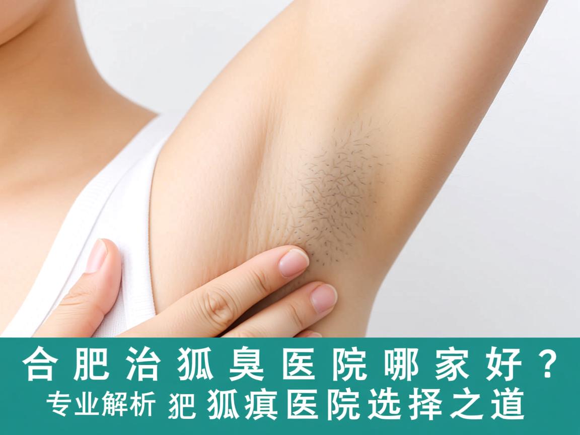 合肥治狐臭医院哪家好？专业解析合肥狐臭医院选择之道