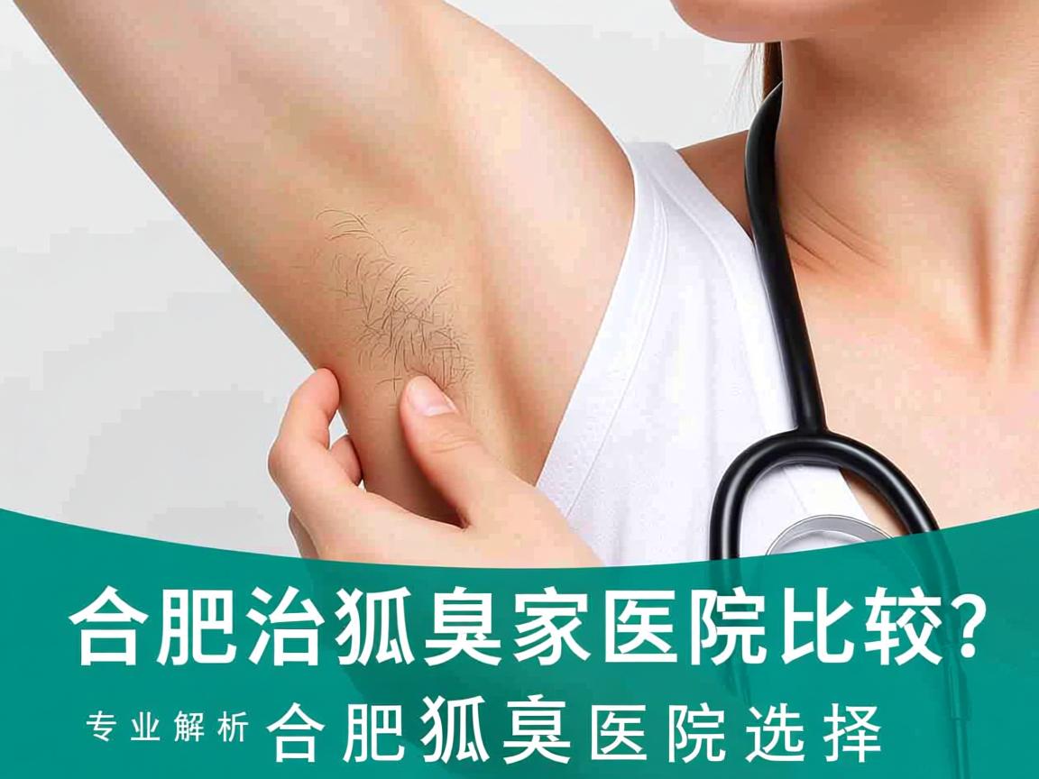 合肥治狐臭哪家医院比较好？专业解析合肥狐臭医院选择