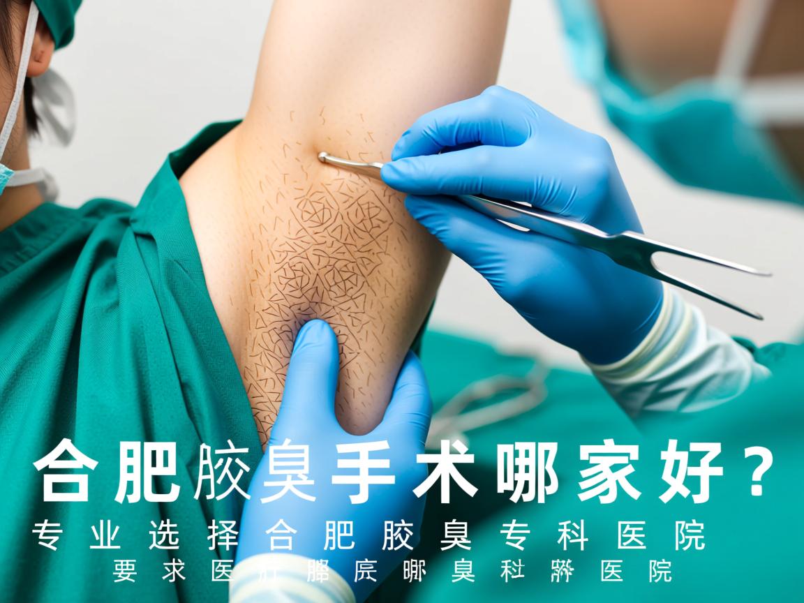 合肥腋臭手术哪家好？专业选择合肥腋臭专科医院