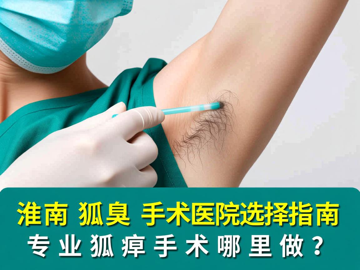 淮南狐臭手术医院选择指南,专业狐臭手术哪里做? 淮南狐臭手术医院选择指南,专业狐臭手术哪里做?