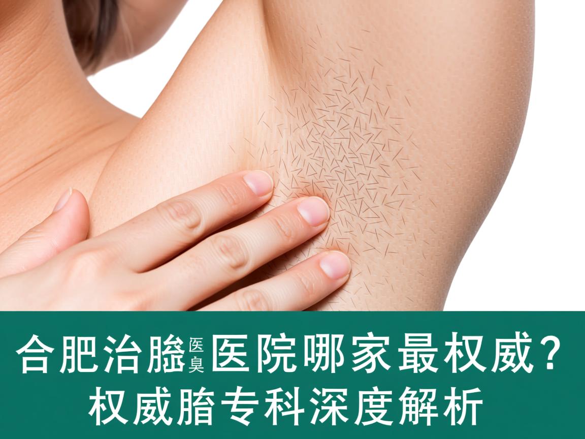 合肥治腋臭医院哪家最权威?权威腋臭专科深度解析 合肥治腋臭医院哪家最权威?权威腋臭专科深度解析