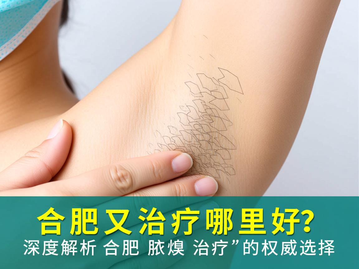 合肥腋臭治疗哪里好？深度解析合肥腋臭治疗的权威选择