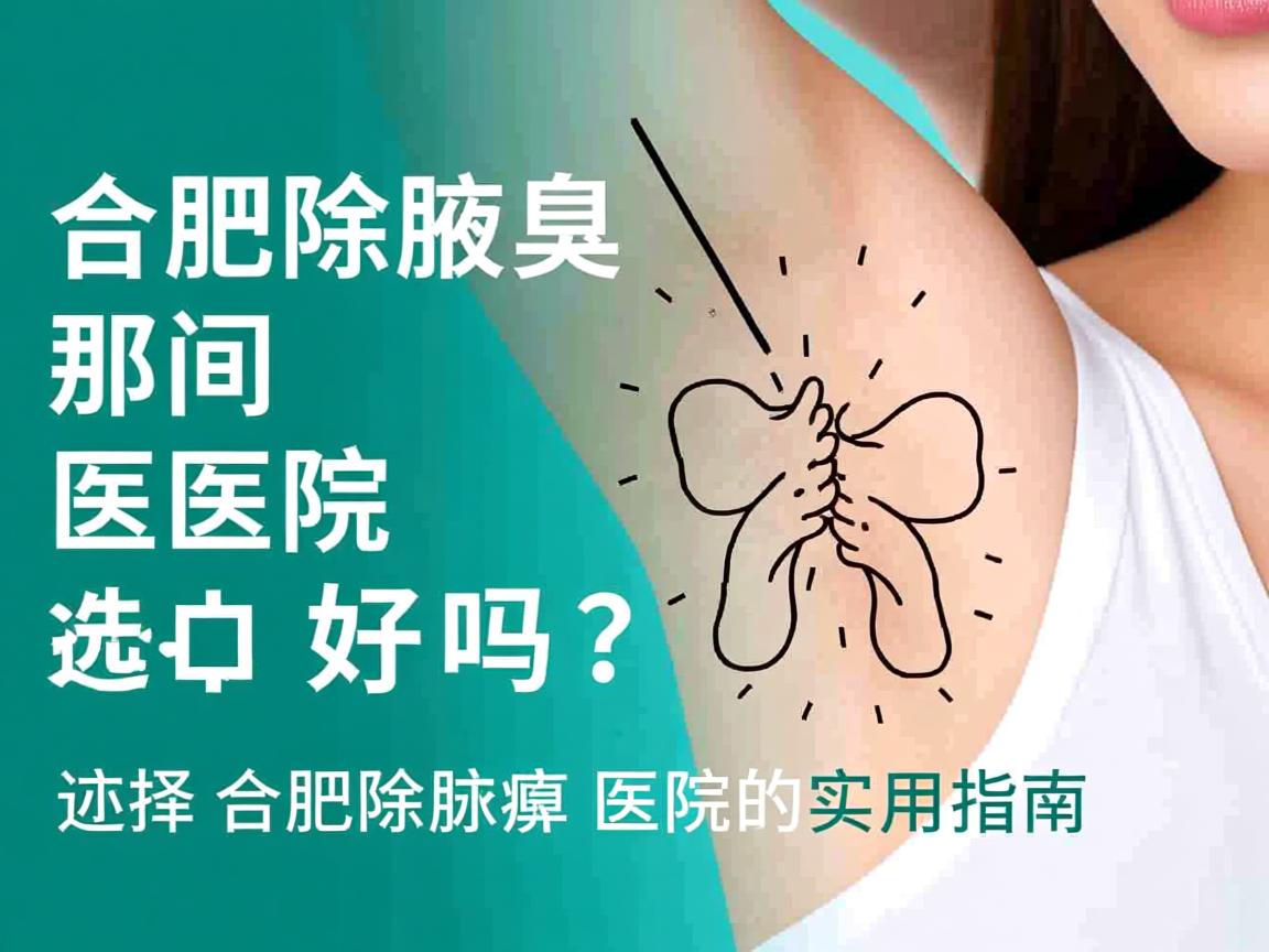 合肥除腋臭那间医院好吗?选择合肥除腋臭医院的实用指南 合肥除腋臭那间医院好吗?选择合肥除腋臭医院的实用指南