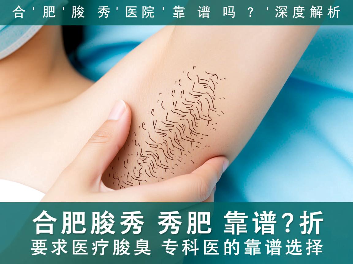 合肥腋秀医院靠谱吗?深度解析合肥腋秀腋臭专科的靠谱选择 合肥腋秀医院靠谱吗?深度解析合肥腋秀腋臭专科的靠谱选择