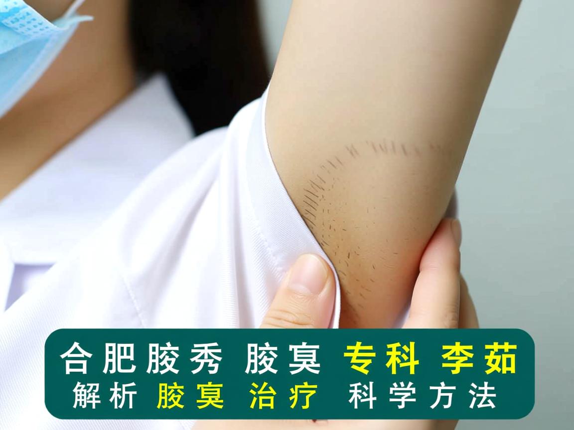 腋臭治疗选择,合肥腋秀腋臭专科李茹解析腋臭治疗的科学方法 腋臭治疗选择,合肥腋秀腋臭专科李茹解析腋臭治疗的科学方法