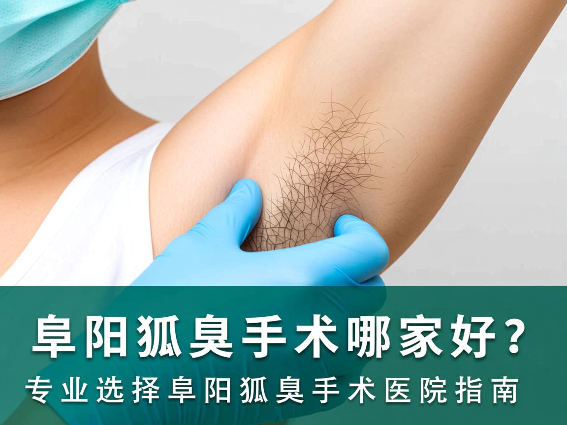 阜阳狐臭手术哪家好？专业选择阜阳狐臭手术医院指南