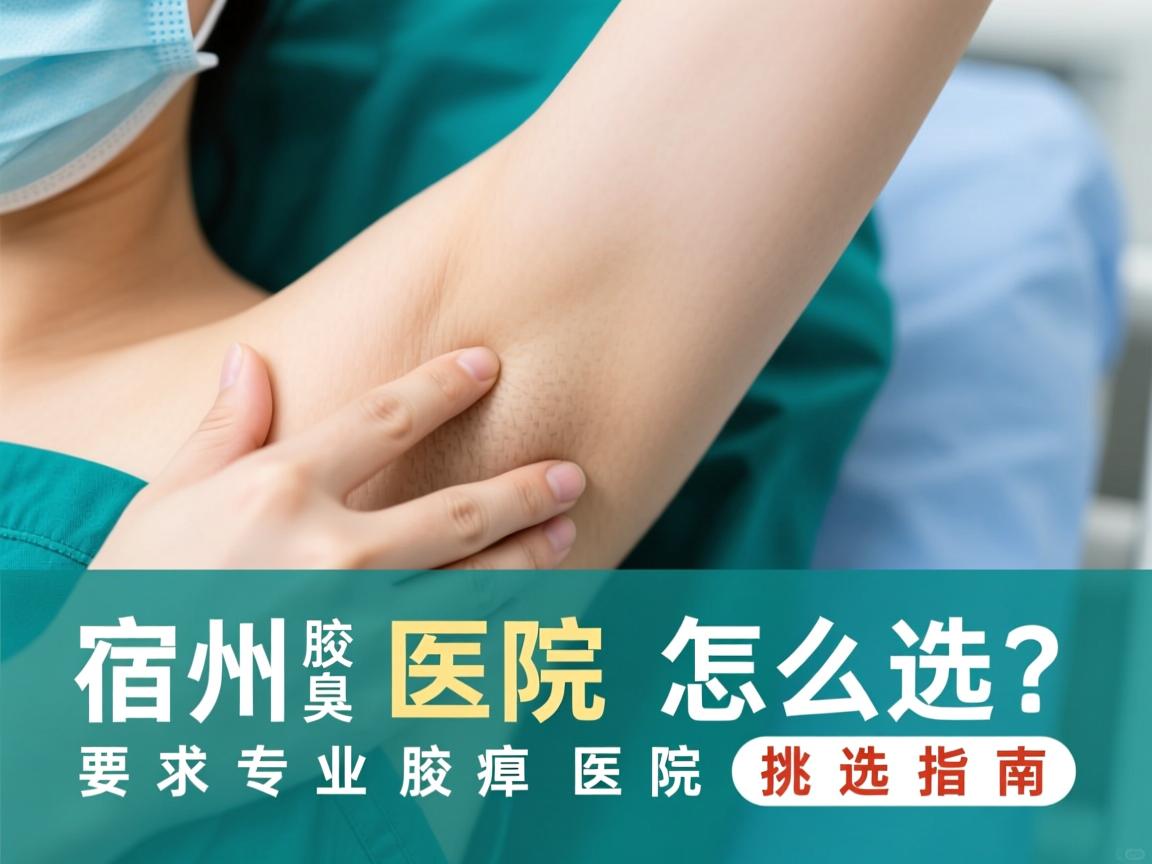 宿州腋臭医院怎么选?宿州专业腋臭医院的挑选指南 宿州腋臭医院怎么选?宿州专业腋臭医院的挑选指南