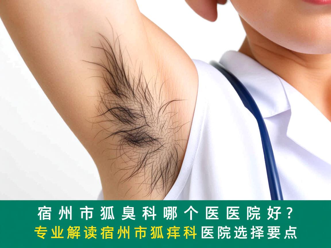 宿州市狐臭科哪个医院好？专业解读宿州市狐臭科医院选择要点