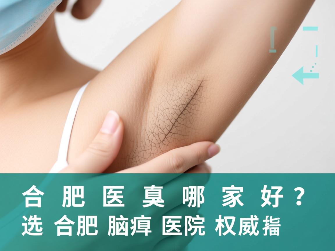 合肥腋臭医院哪家好？选择合肥腋臭医院的权威指南