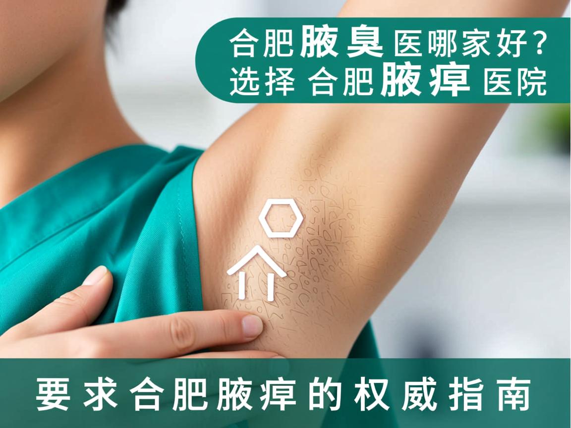 合肥腋臭医院哪家好？选择合肥腋臭医院的权威指南