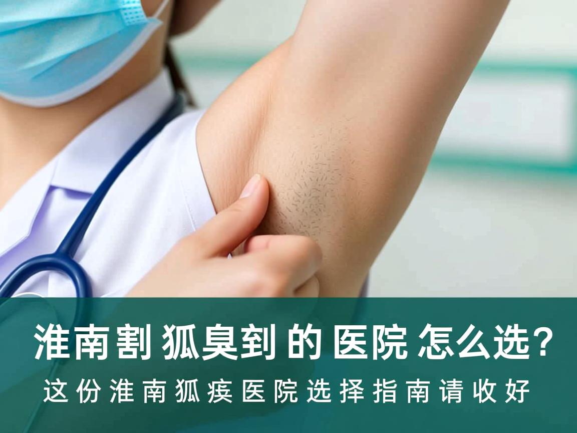 淮南割狐臭的医院怎么选?这份淮南狐臭医院选择指南请收好 淮南割狐臭的医院怎么选?这份淮南狐臭医院选择指南请收好