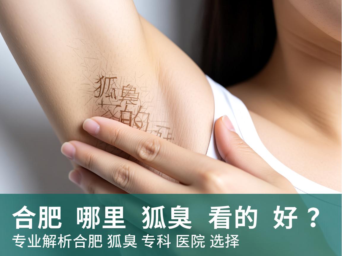 合肥哪里狐臭看的好？专业解析合肥狐臭专科医院选择