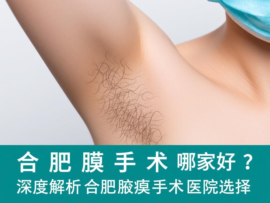 合肥腋臭手术哪家好？深度解析合肥腋臭手术医院选择