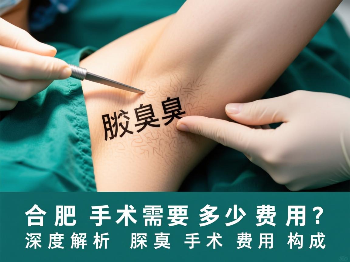 合肥腋臭手术需要多少费用？深度解析腋臭手术费用构成