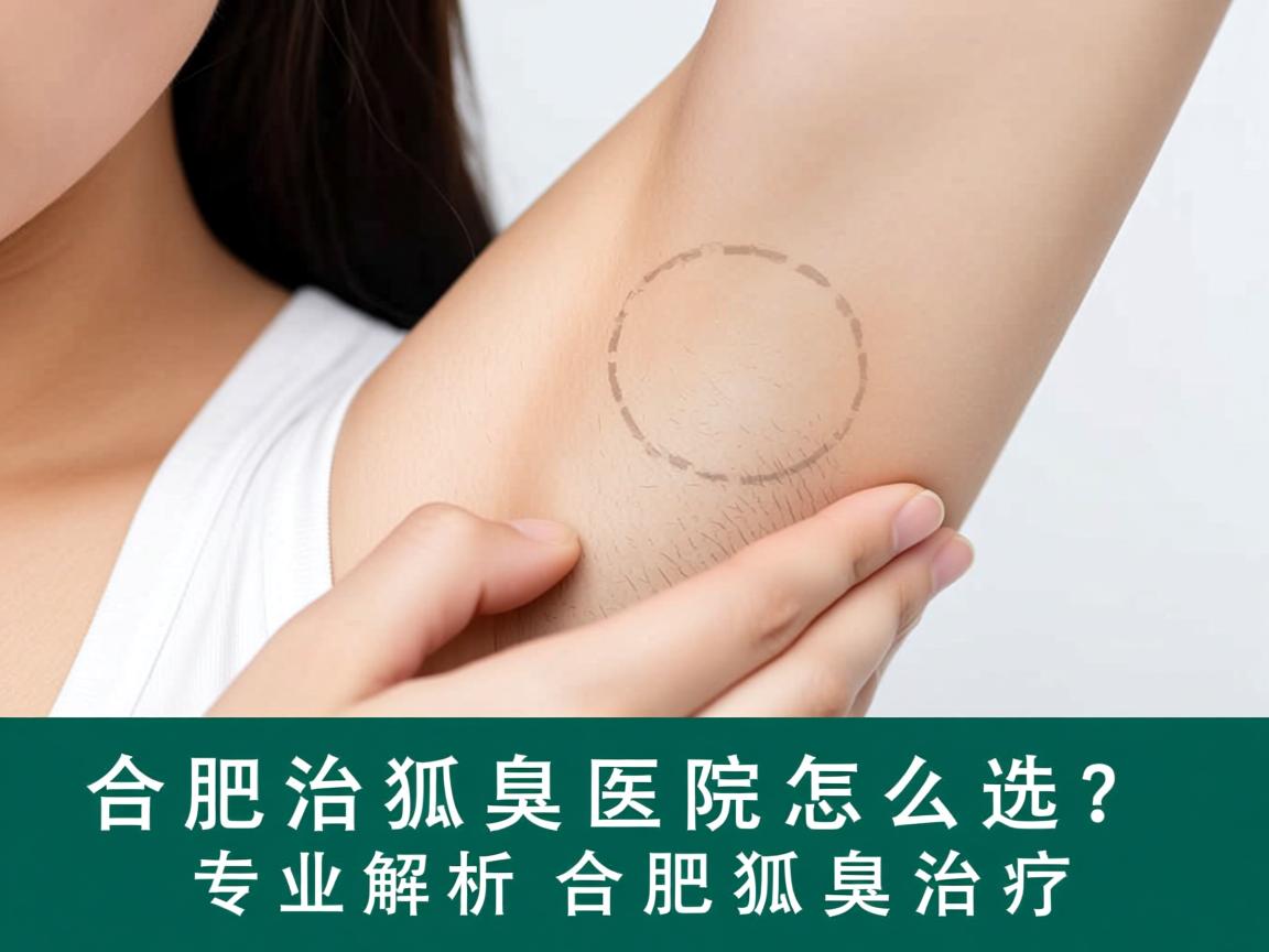 合肥治狐臭医院怎么选？专业解析合肥狐臭治疗