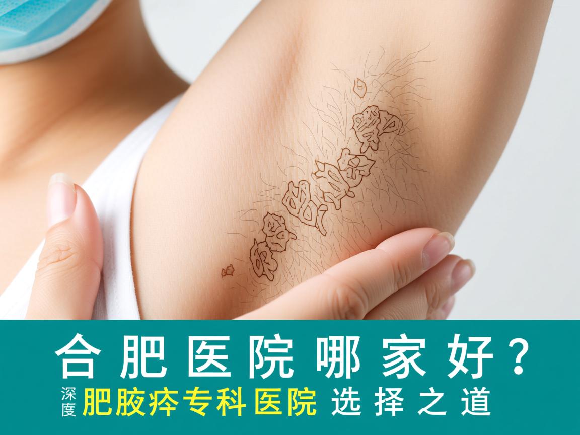 合肥腋臭医院哪家好？深度解析合肥腋臭专科医院的选择之道