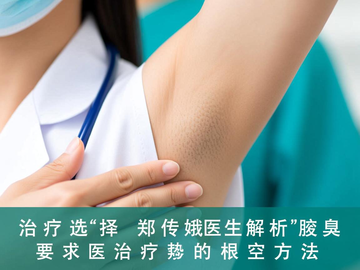 腋臭治疗选择,郑传娥医生解析腋臭治疗的根治方法 腋臭治疗选择,郑传娥医生解析腋臭治疗的根治方法