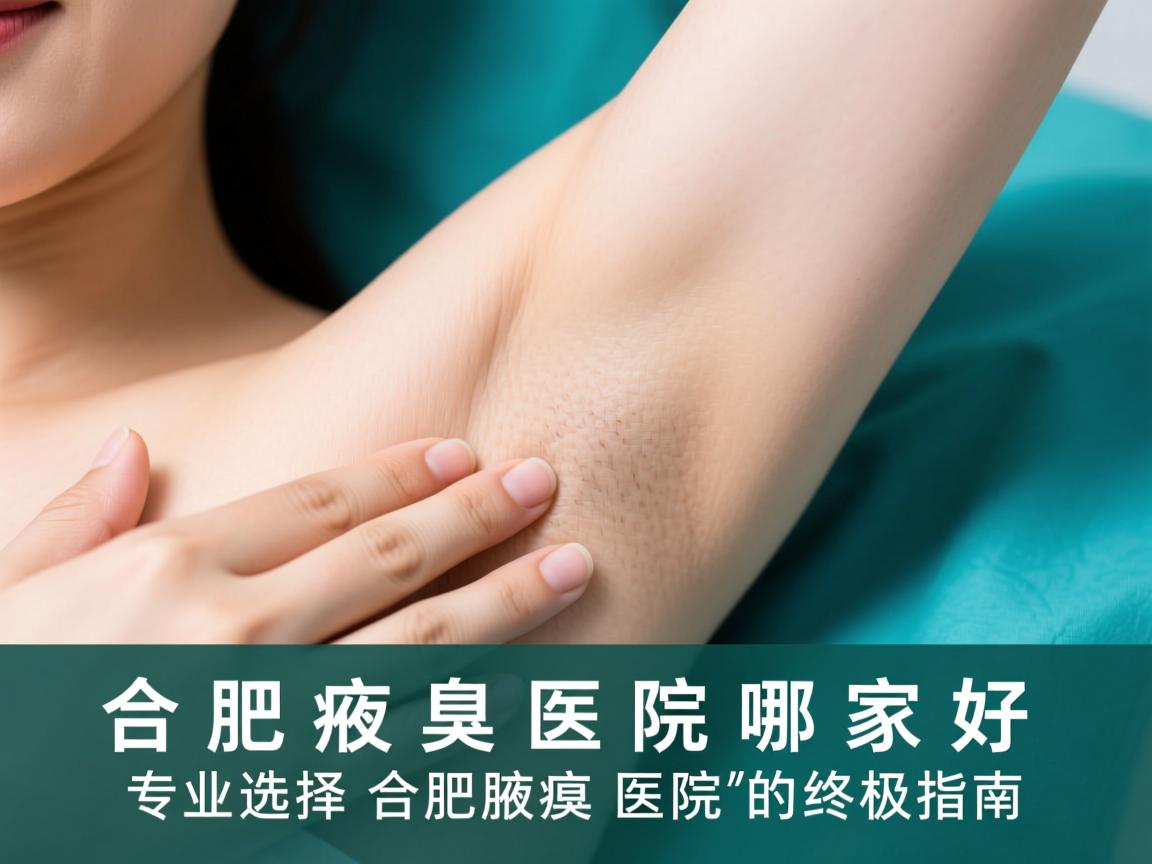 合肥腋臭医院哪家好，专业选择合肥腋臭医院的终极指南
